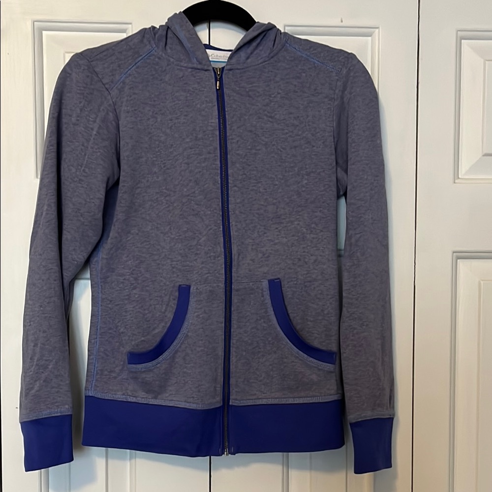 Columbia purple Zip-Up Hoodie XS